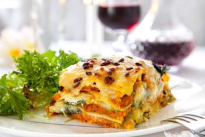 Spicy Vegetarian Lasagna